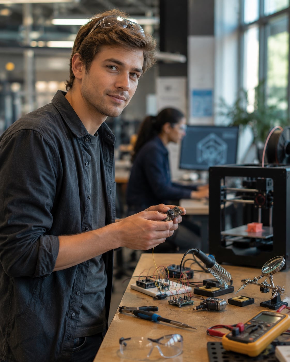 Practicing engineer — Pre-Engineering co-teaching faculty (sample profile)