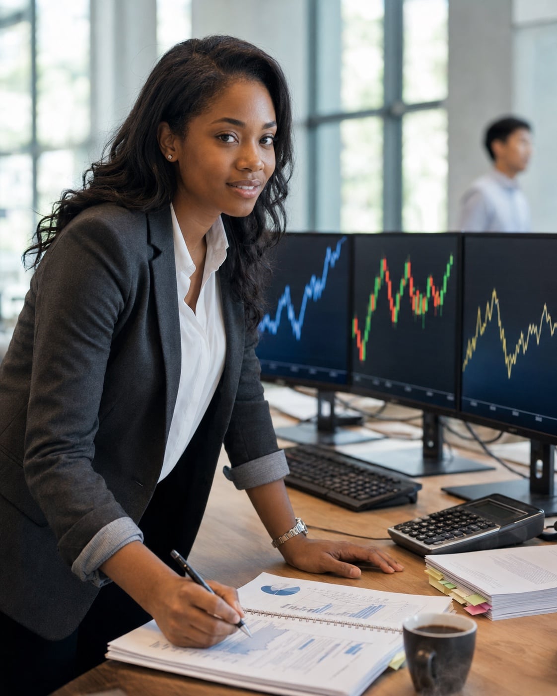 Finance analyst — Pre-Finance / Business co-teaching faculty (sample profile)